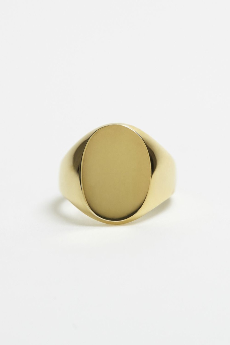 A Kind of Guise Signet Ring Solid Gold