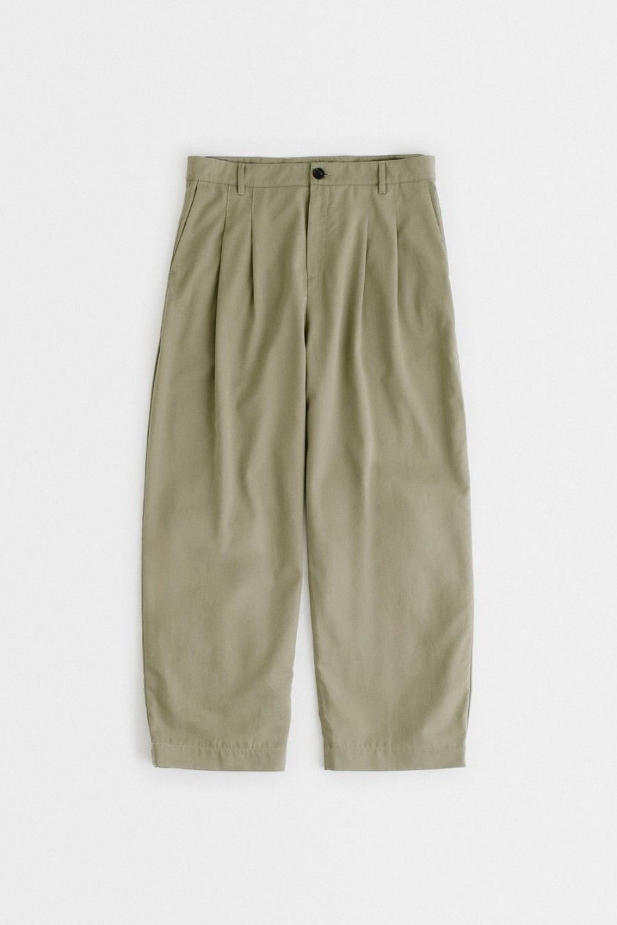 A Kind of Guise Flexible Wide Trousers