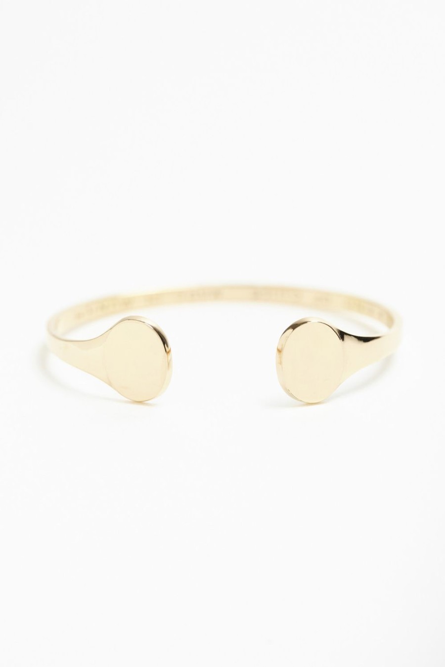 A Kind of Guise Signet Bracelet Rose