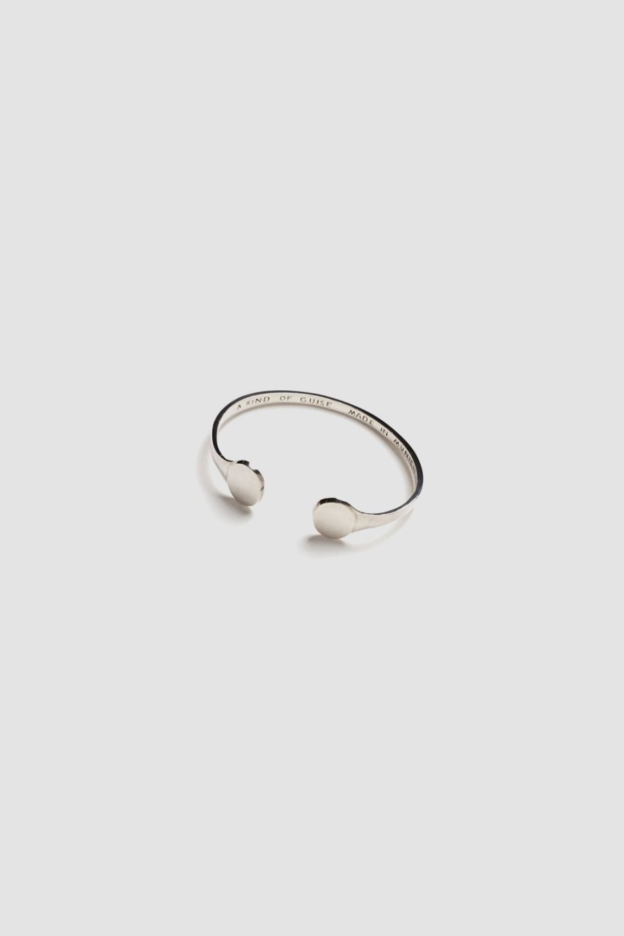 A Kind of Guise Signet Bracelet Silver