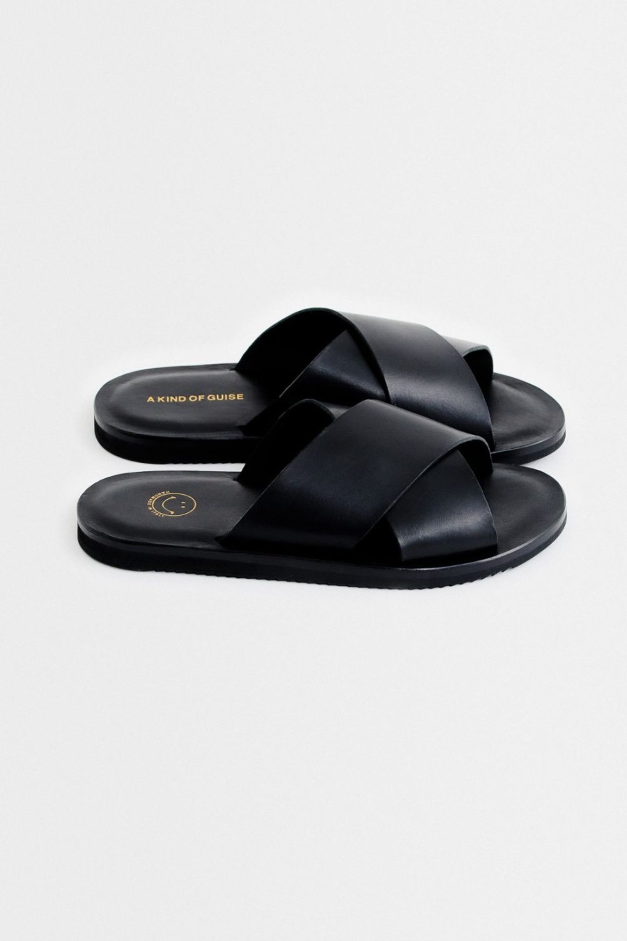 A Kind of Guise Leather Slipper