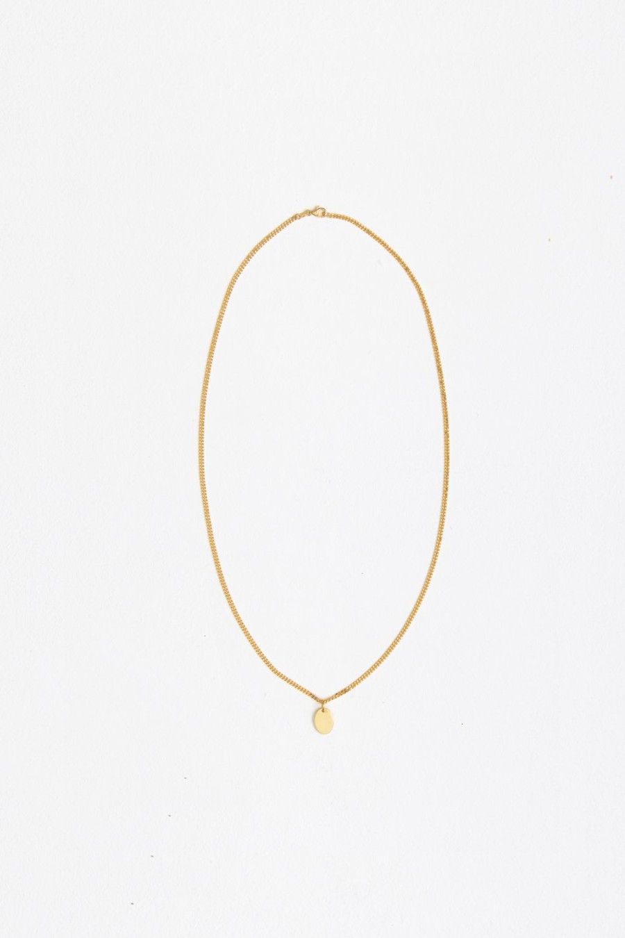 A Kind of Guise Signet Necklace Gold (Akog Exclusive)